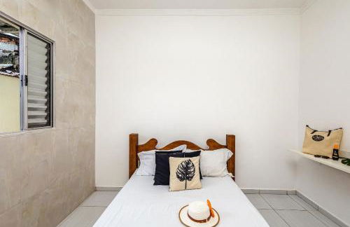 Casa confortável para Famílias e Grupos com Ar-condicionado em Praia Grande - Foto 18