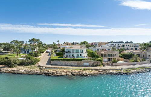 NEW! Villa ESPERANZA, Can Marilla, Front Sea View, Pool, AC, BBQ - Foto 46