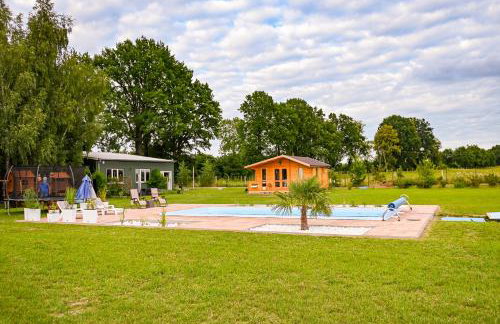 Nowy domek z podgrzewanym basenem na wyłączność - Foto 1