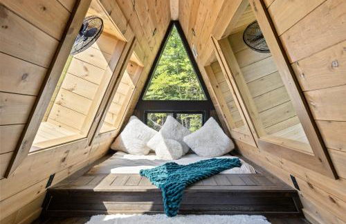 Secluded Luxe A Frame Lodge~ Hot Tub~ Fire Pit - Foto 20