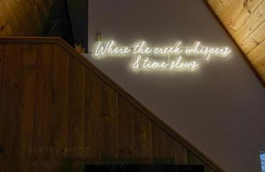 15 min to Town, Creekside, Sauna, Hot Tub, Fire Pit - Foto 8