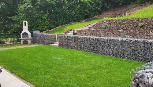 Ferienhaus Müllers Nest - Foto 3, sunbed, Garden view