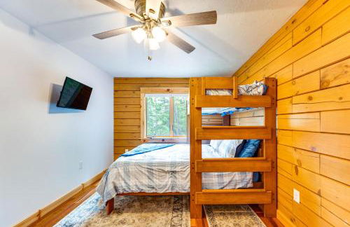 Mtn-View Deck Scenic Conway Log Cabin! - Foto 13