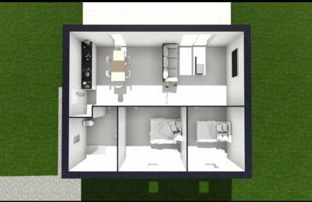 Maison individuelle neuve plein pied avec terrasse et jardin clos 10minutes a pied de la plage - Foto 15