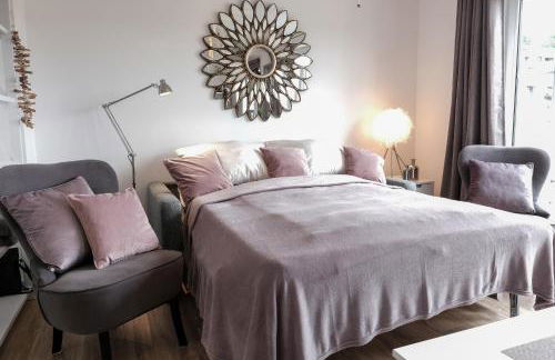 fewo1846 Strandresidenz Wassersleben - Muschelnest - Stilvolles Studioapartment mit Balkon - Photo 8