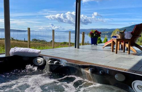 Knockderry Lodge -Private Luxury pet-friendly accommodation in Scotland with hot tub - Foto 4