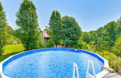 Strawberry Plains Cabin Private Pond and Game Room! - Foto 38