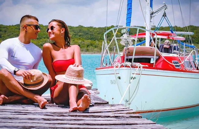 Bacalar Lagoon Private Sailing Trip - Photo 5