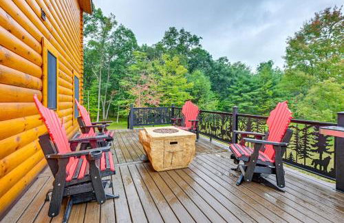 Adams Cabin with Game Room and Fire Pit - Foto 24