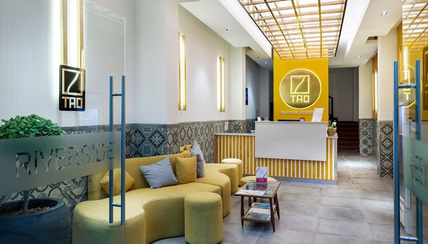 Zona de estar del vestíbulo