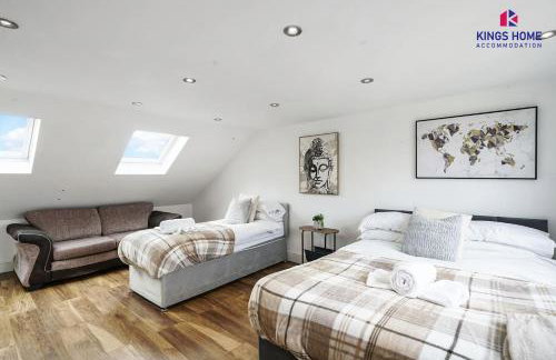 4BR 6Beds 3 Bath Private Parking Garden Kings Cross 25 min & Harry Potter - Foto 31