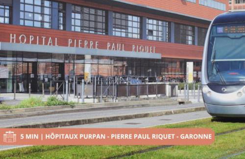 T2 Havre du paix Purpan climatisé - Parking - Airbus & Hôpitaux - Photo 13