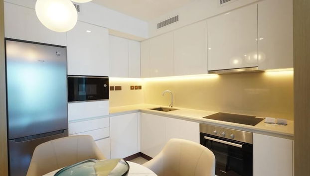 High Floor Stylish 1BR Address Harbour - Foto 2, Cocina privada