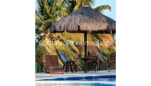 Chalé frente mar e frente piscina Zumbi-RN - Foto 4