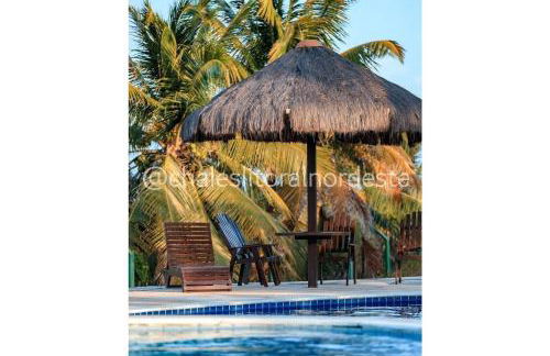 Chalé frente mar e frente piscina Zumbi-RN - Foto 4