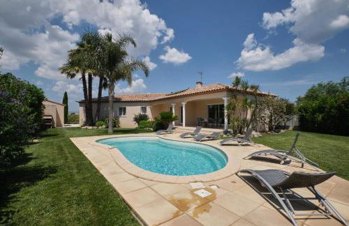 Superbe Villa récente, climatisée, piscine, 10 mn des plages et zones commerciales - Foto 16