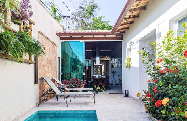 Bz35 Casa com piscina aquecida em Geribá - Foto 1