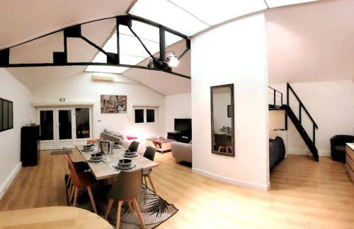 Loft proche CDG 6 pers, Parc Expo avec parking - Foto 1