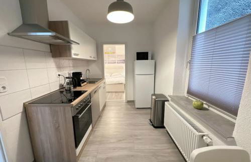 Möblierte Erdgeschoss-Wohnung mit Parkplatz in bester Lage des Stadtzentrums Herne, WLAN, Netflix- Super Autobahn-und ÖPNV-Anbindung - Foto 7