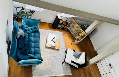 Exklusives Penthouse im ehemaligen Bunker - Foto 1