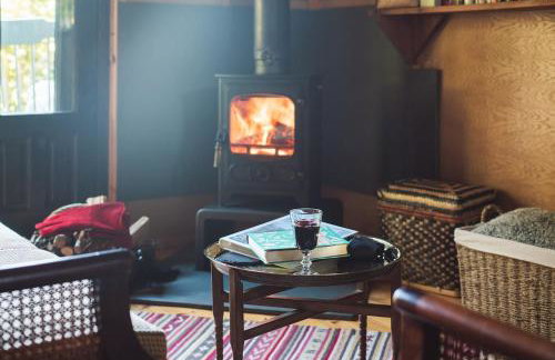 The Beech Hut, Wood Fired Hot Tub, St Kew Escapes - Foto 25