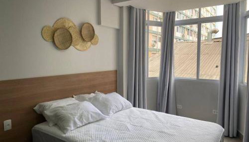 Lindo Studio em Frente à Praia do Embaré! - Foto 5