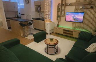 Appartement Luxe Netflix, IA, Parking, Balcon, 10 min Paris La Défense - 5 stars - Foto 8