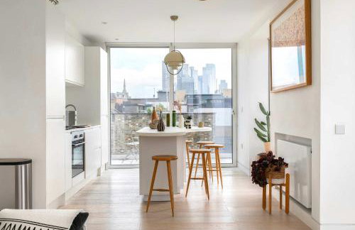 Modern Shoreditch 2 Bedroom Penthouse With Lift & Large Balcony Suit Family Sleeps 4 - Foto 11