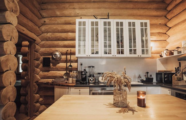 Fjordhygge, Cozy Log Retreat Near Sea & Forest - Sauna & Outdoor Living - Foto 34