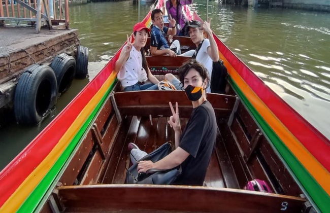 Bangkok e-Scooter and Longtail Boat Tour - Photo 3