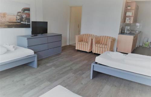 BoLA Ferienwohnung 8 Hamburg-Wandsbek 3 Betten, Küche, Bad - Foto 3