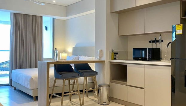 w Amazing Loft in w/ Balcony La Boquilla - Foto 4, Habitación