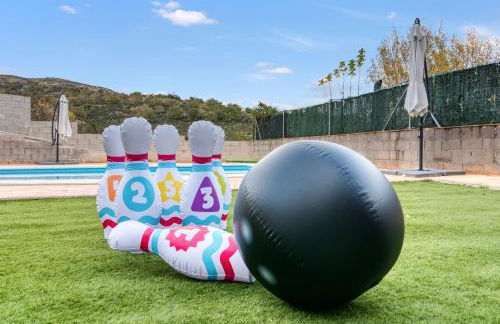 Villa de lujo de piedra, Cine para niños, Vistas, Piscina - Foto 51