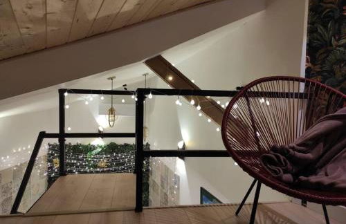 La Cabana Agréable logement avec Jacuzzi/Balnéo - Foto 9