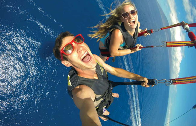 Parasailing en Maafushi - Foto 3