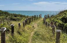 Frente ao Mar Guarapari Enseada Azul - Área Garden Churrasqueira Privativa, Ar condicionado e 02 vagas de garagem - Foto 55