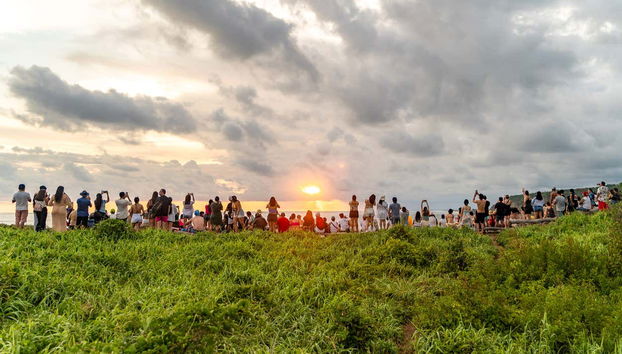 Admirez un coucher de soleil magique