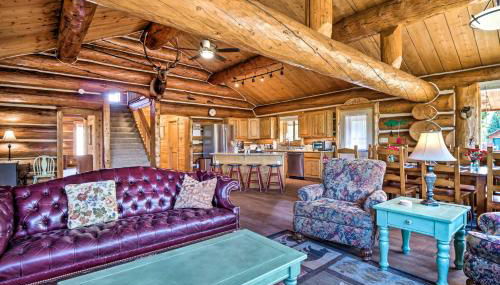 Less Than 1 Mi to Lake Granby Log Cabin with Fire Pit - Foto 5