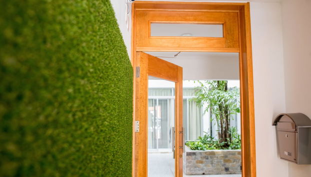 Entrada (vista interior)