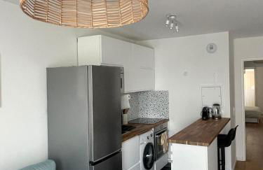 New & serene II 1 bedroom appartement near La Défense Paris Parking and Fibre - Foto 6