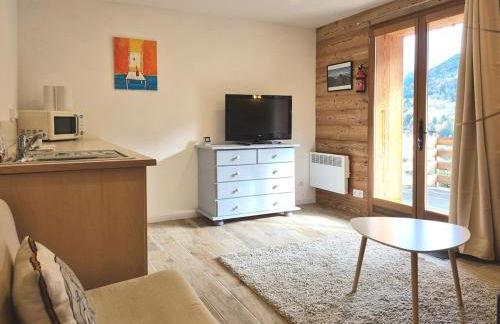 Private terrace, cosy appartement, ideal couple, bbq,relax, welcome, near La Clusaz, Grand Bornand, Annecy and lake, many sports and entertainment activities summer and winter - Foto 5