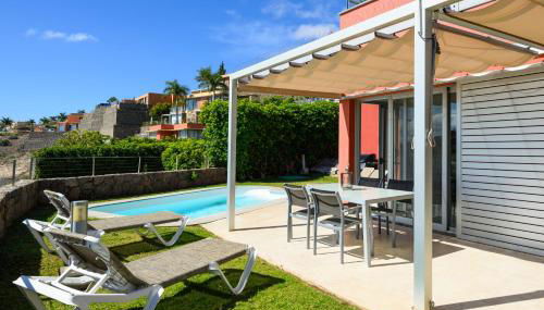Villa in Salobre with Private Pool & Stunning View - Foto 4, Garden, sunbed, Garden view