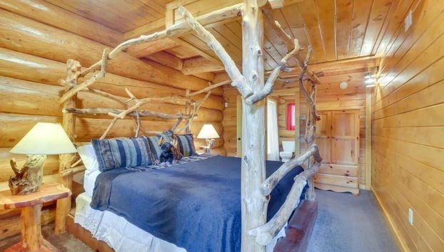 Leconte Views 2 Bedroom Cabin by Heavenly Views Resort - Foto 3, Habitación