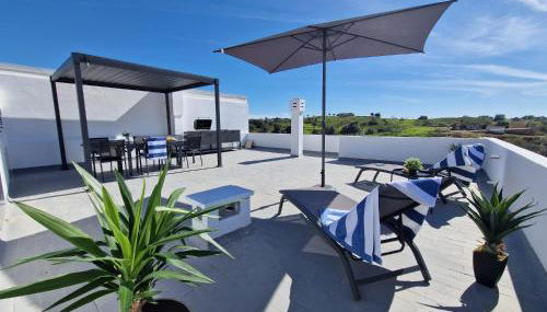 Casa Liberdade - Modern townhouse with terrace roof - Foto 1, sunbed