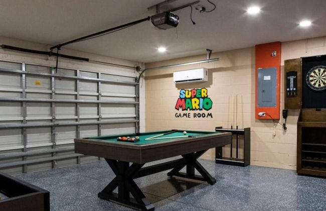 Super Mario Hideaway - Pool Spa Game Room Fun - Foto 1