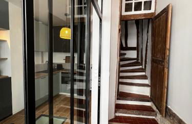 Piscine chauffée, Rouen centre, Maison atypique - Foto 8