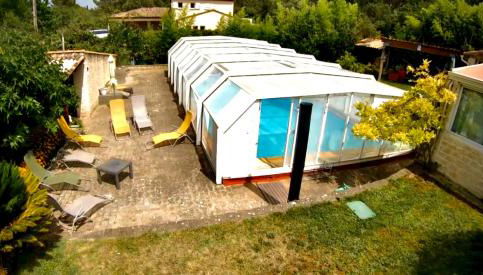 Grande maison de vacances jusqu'à 15 personnes, à quelques pas d'Aix-en-Provence - Foto 3, Garden, Garden view