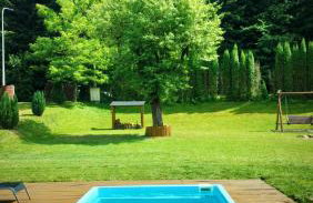 Domek Skowronek z basenem - Foto 4