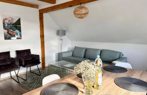 Klimatyczny apartament nr 8 z widokiem na góry Sowie - Foto 13