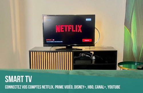 L'Oiseau du paradis - terrasse privée, parking, wifi rapide, arrivée autonome, entre gare et centre-ville, rez-de-chaussée - Foto 5